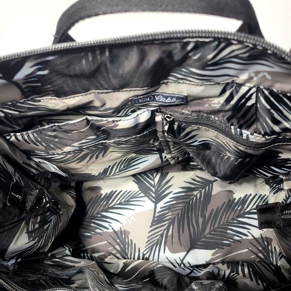 Lug Cabby Tote Black RFID Front Pocket Trolley Sleeve Zip Magnetic Closure - Picture 6 of 9